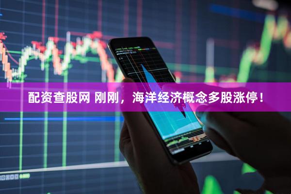 配资查股网 刚刚，海洋经济概念多股涨停！