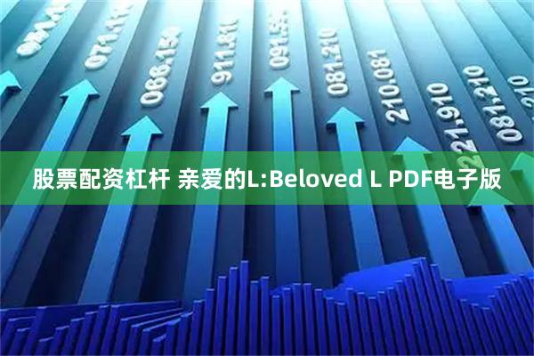 股票配资杠杆 亲爱的L:Beloved L PDF电子版