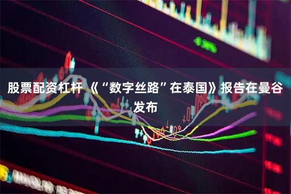 股票配资杠杆 《“数字丝路”在泰国》报告在曼谷发布